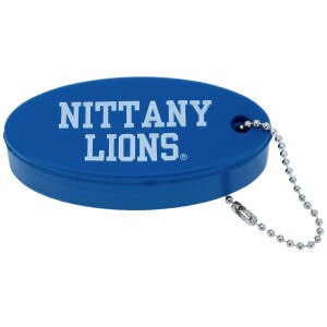 floating keychain with Nittany Lions
